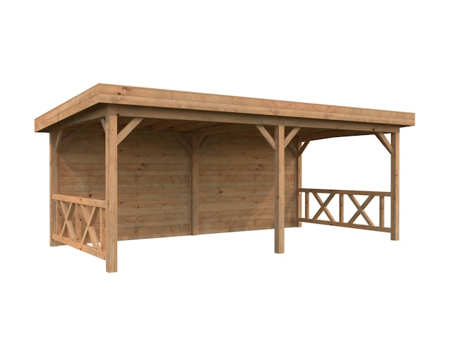 Palmako Carport/Pavillon Connect Lenna 16,6 m² Set 308