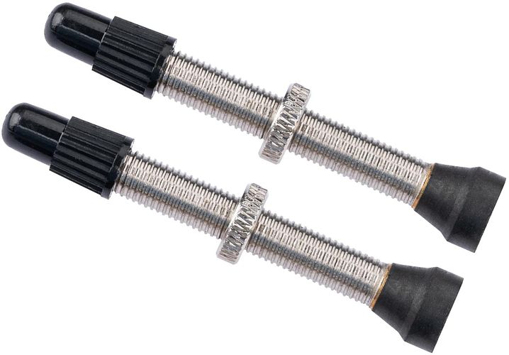 Stan's Ventil Universal tubeless silber, schwarz