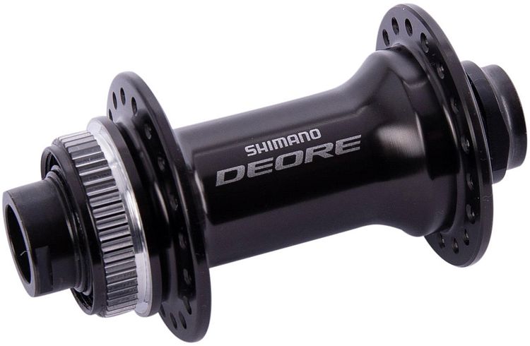 Shimano Vorderradnabe Deore HB-M6010 100 mm schwarz ohne Lockring (lose)