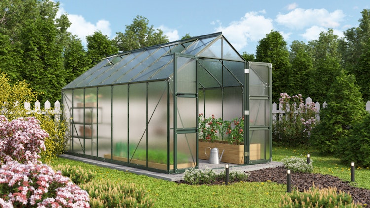 Vitavia Gewächshaus Domus 11500 inkl. 4 Dachfenstern - 11,5 m²