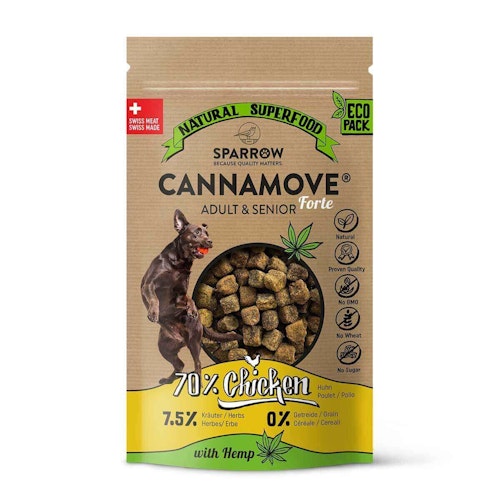 SPARROW Pet CannaMove Forte Hundesnacks