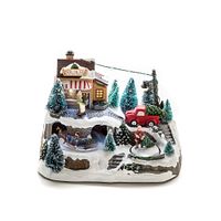 Konstsmide LED Szenerie Weihnachtsbaum 23,5x17x16cm