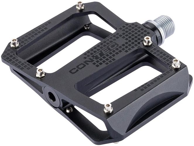 CONTEC Plattformpedal Pitchblack 9/16 Zoll schwarz