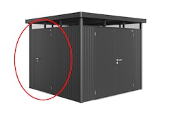 Zusatztür für Biohort Gerätehaus Avantgarde