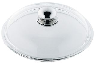 Silit Glasdeckel 24 cm mit Metallknauf