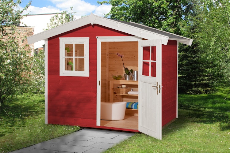 Weka Gartenhaus 123 - 28 mm