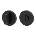 Vorschaubild Griffwerk Rosettenpaar rund GK4 -Graphitschwarz Schraubtechnik -WC