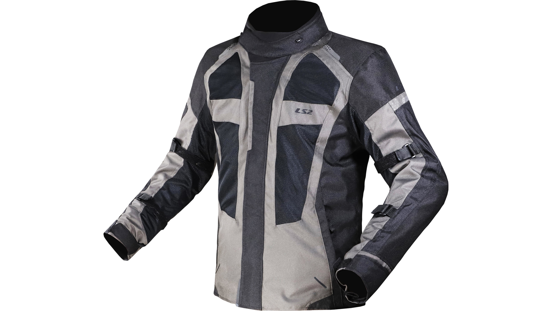 LS2 Scout Jacke Schwarz / Grau Herren Gr.xxl