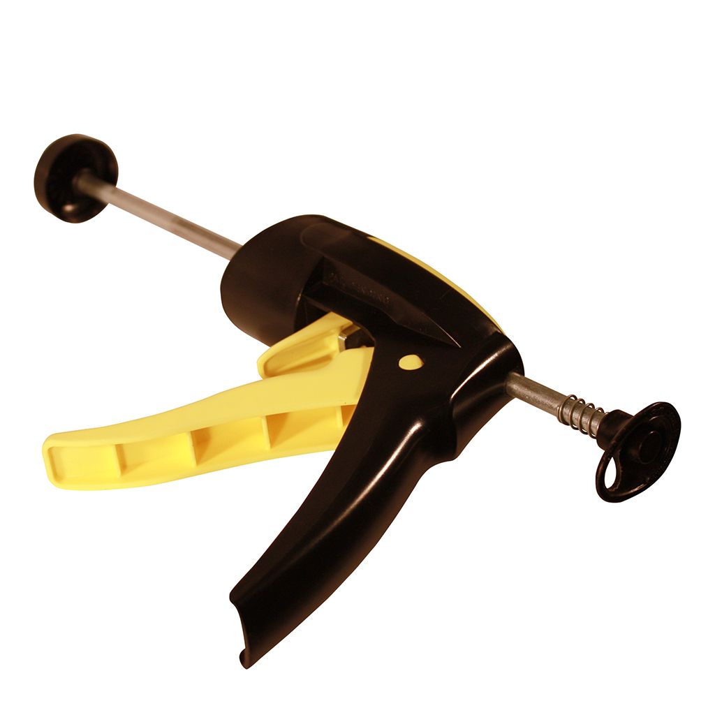 ClickPump mit Klemmschutz-Kartuschenpistole