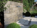 Heissner Wasserfall-Element Edelstahl 30 cm mit LED (W483-00)