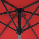 Vorschaubild doppler Mittelmastschirm LIFE 180 Lift, Aluminium Anthrazit / 100 % Polyester 180 g/m²