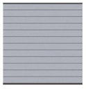TraumGarten System WPC Classic Zaun-Set