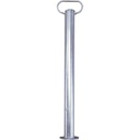 Vorschaubild Schiebestütze mit Metallgriff, Ø 48 mm, L 700 mm