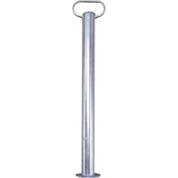 Schiebestütze mit Metallgriff, Ø 48 mm, L 700 mm