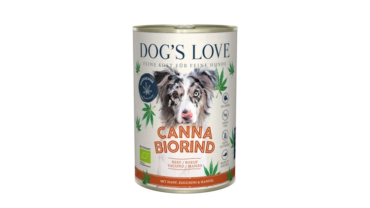 Dog's Love Canna Bio Hundenassfutter