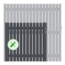 Vorschaubild TraumGarten Squadra Einzeltor auf Maß 