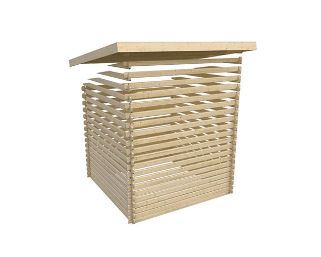 Karibu Woodfeeling Gartenhaus Bastrup 8 - 28 mm