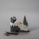 Vorschaubild Konstsmide Weihnachtsbeleuchtung LED Szenerie Rodelbahn mit Musik 19 bunte Dioden