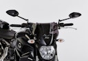 Vorschaubild ERMAX Naked-Bike-Scheibe Acrylic durchsichtig Schwarz getönt für YAMAHA MT-07