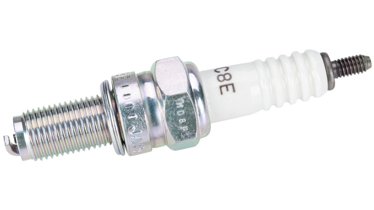 NGK Zündkerze C8E, Zündkerze Gruppe C, Gewindedurchmesser 10 mm, Schlüsselweite 16