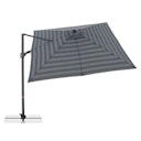 Vorschaubild doppler Pendelschirm myZONE 280 x 280, Aluminium Anthrazit / 100 % Polyester 180 g/m²