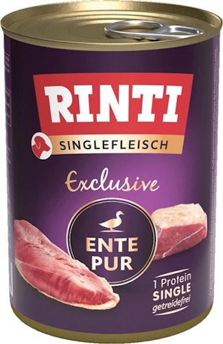 RINTI Singlefleisch 400g Dose Hundenassfutter