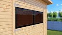 Bertilo Gartenhaus Pent Modern 1 - 18 mm