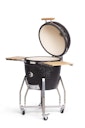 Vorschaubild Yakiniku Kamado Keramikgrill XLARGE Set inkl. Gestell + Rollen + Seitentische