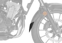 BODYSTYLE Kotflügelverlängerung vorne ABS Kunststoff schwarz-matt für HONDA CB500X 