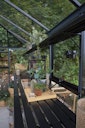 Juliana Gewächshaus Grand Oase anthrazit - 3 mm Sicherheitsglas - 25,6 m²
