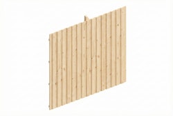 Skan Holz Carport Rückwand - Deckelschalung