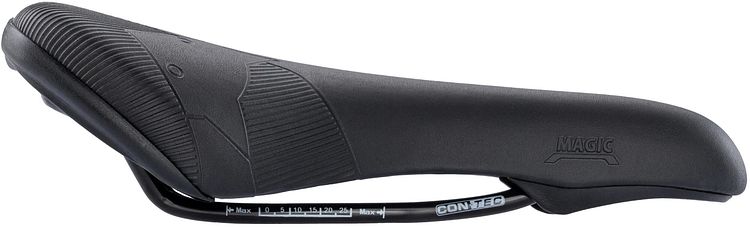 CONTEC Sattel Magic schwarz / grau