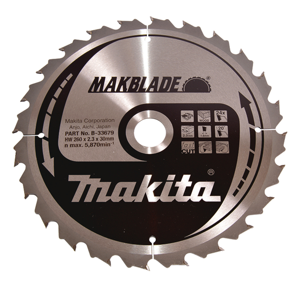 Makita SPECIALIZED Sägeb.260x30x24Z B-33679