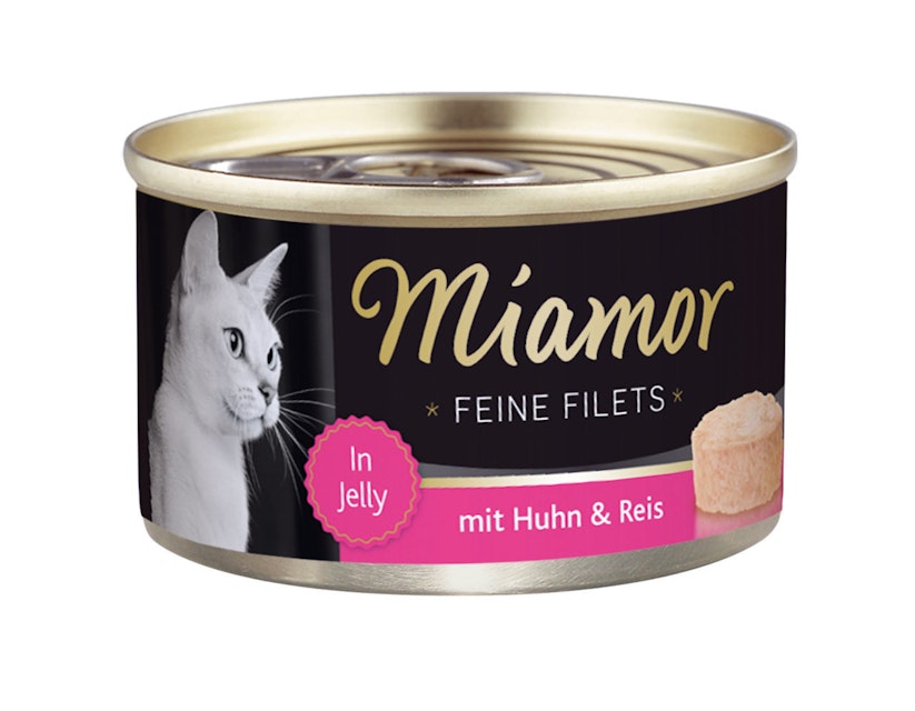 Miamor Feine Filets in Jelly 100g Dose KatzennassfutterVorschaubild