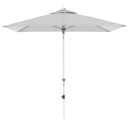 Vorschaubild doppler Mittelmastschirm EXPERT 220 x 140 Auto-Tilt, Aluminium Silber / 100 % Polyester 180 g/m²