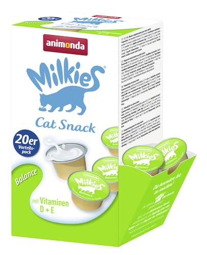 animonda Milkies Kapseln 20 x 15g Multipack Katzensnack