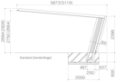 Ximax Carport My-Port 7 Typ 60 511 x 269 cm