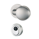 Vorschaubild Griffwerk SCHUTZROSETTEN-GARNITUR -Edelstahl matt Schutzrosettengarnitur -Knopf R1 -ZA -ohne Kombi-Innenrosettensatz