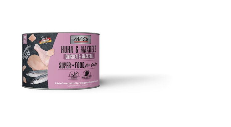 MAC's Cat Feinschmecker Menü 200g Dose Katzennassfutter