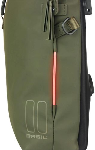 Basil SoHo MIK Side Schultertasche 38 cm grün