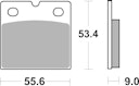 Vorschaubild SBS Bremsbelag 506H.HF Street High Power Ceramic