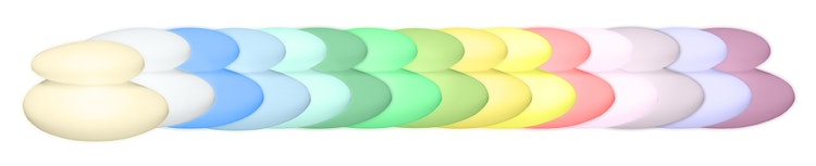 8 seasons design LED-Dekoleuchte Shining Stone (RGB)