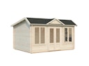 Vorschaubild Palmako Gartenhaus Claudia Pentroof (Stufendach) 11,5 m² - 34 mm