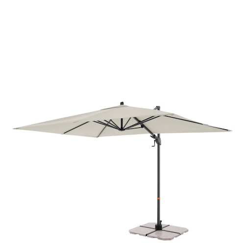 doppler Pendelschirm myZONE 240 x 320, Aluminium Anthrazit / 100 % Polyester 180 g/m²