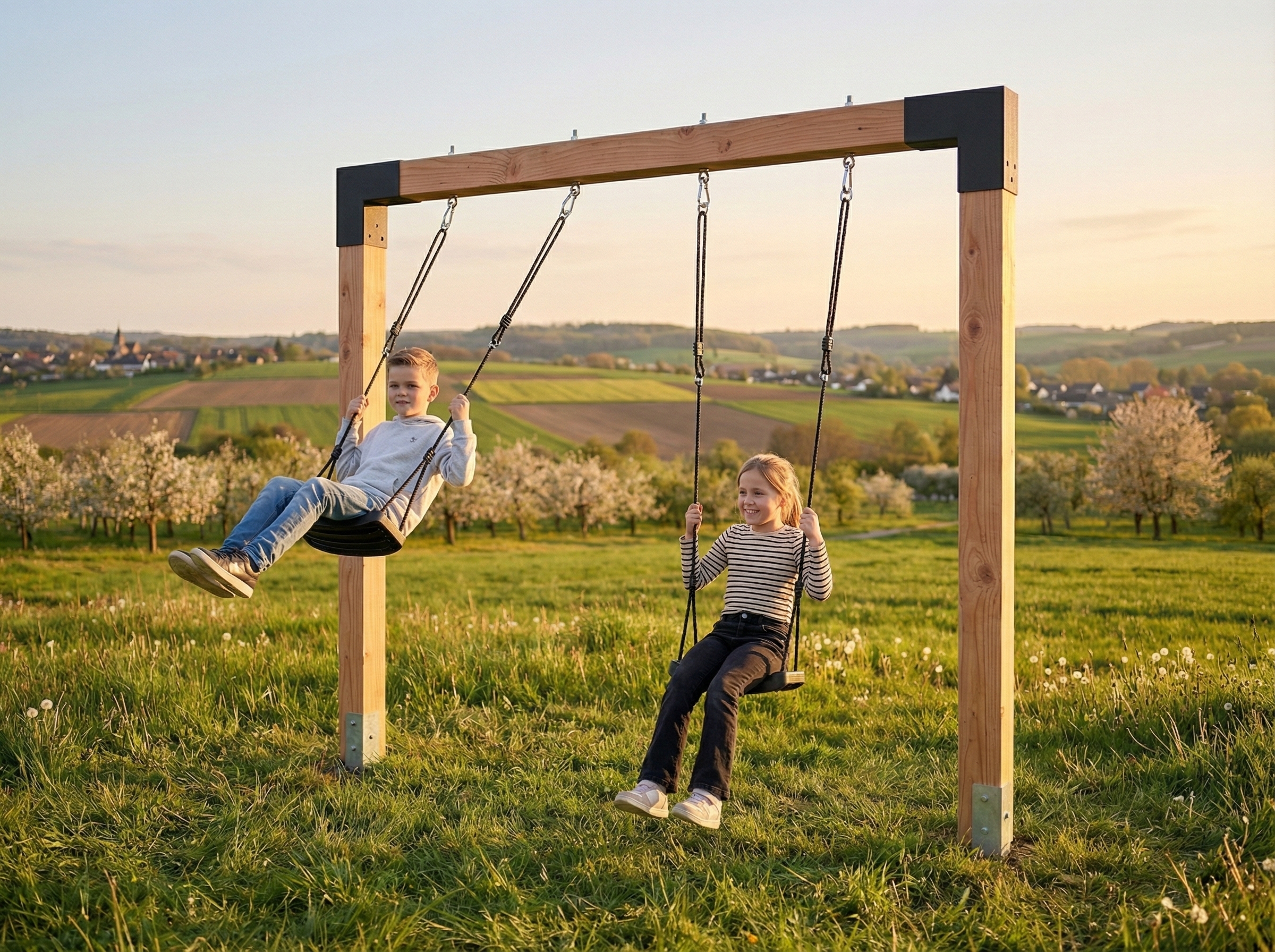 EXIT Linea Robust 110 doppelte Holzschaukel