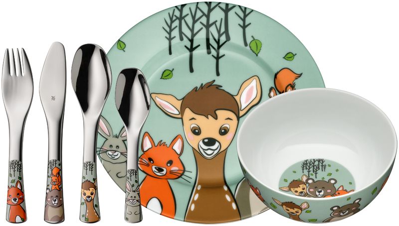 WMF Kindergeschirr-Set Waldfreunde, 6-teilig online kaufen