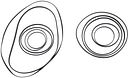 Vorschaubild SRAM Stealth Ring-Set für Kassettenzahnkränze XG-1290 12-fach