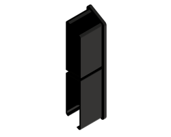 OSMO ALU-CLADDING  RHOMBUS Typ B Endkappe rechts VE10