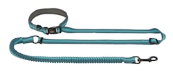 TRIXIE Joggingleine, 1,33–1,80 m/20 mm, petrol/aqua