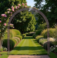 Badeko Rosenbogen „Prag“ in Edelrostoptik